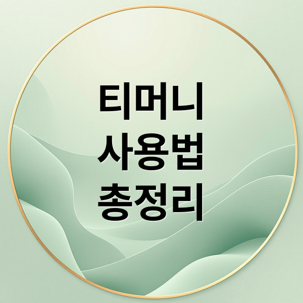 티머니 완벽 활용법: 잔액조회부터 K-패스 연동, 환불까지 A to Z 8
