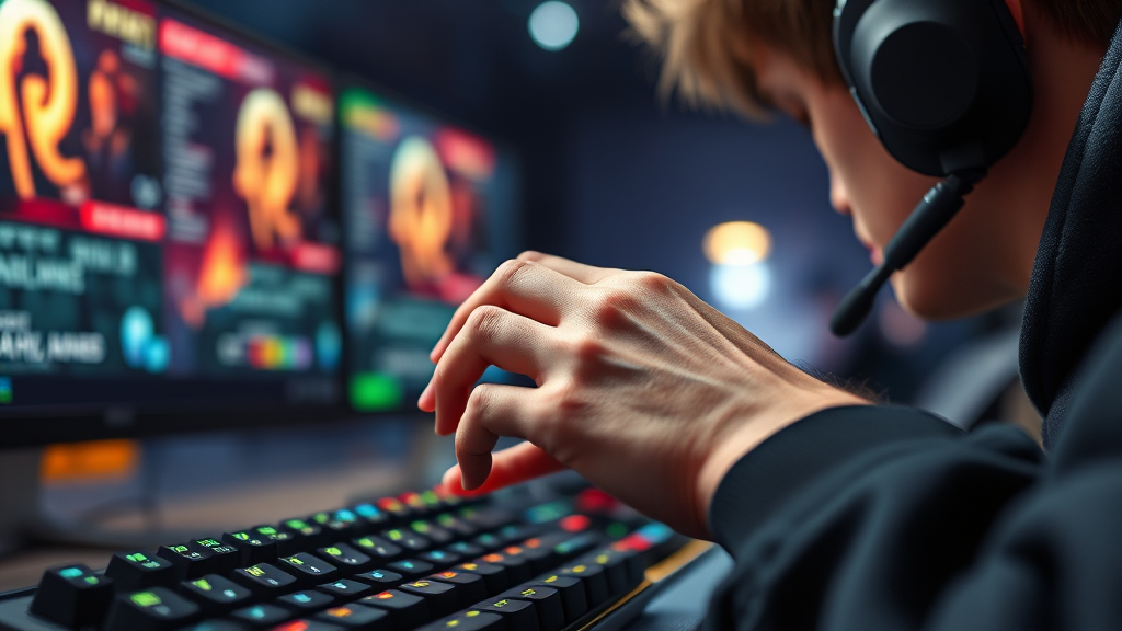 AULA F87 Pro V2: 게이밍 최적화 (realistic 스타일)