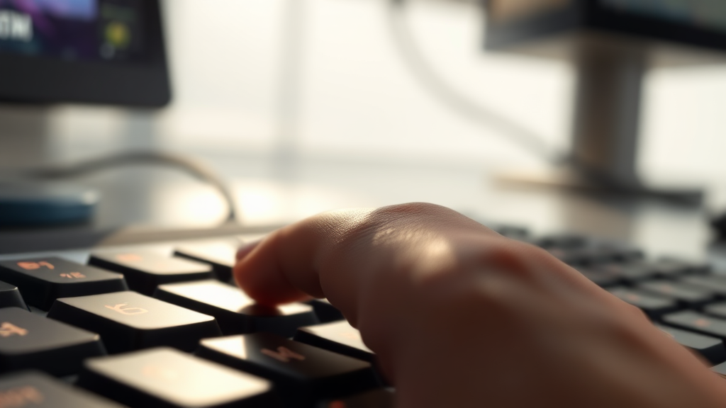 타건감, 소리, 게이밍 성능 테스트 (realistic 스타일)