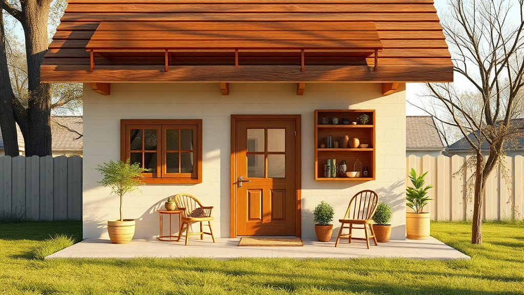 스마트 코티지 가격 및 확장성 (realistic 스타일)