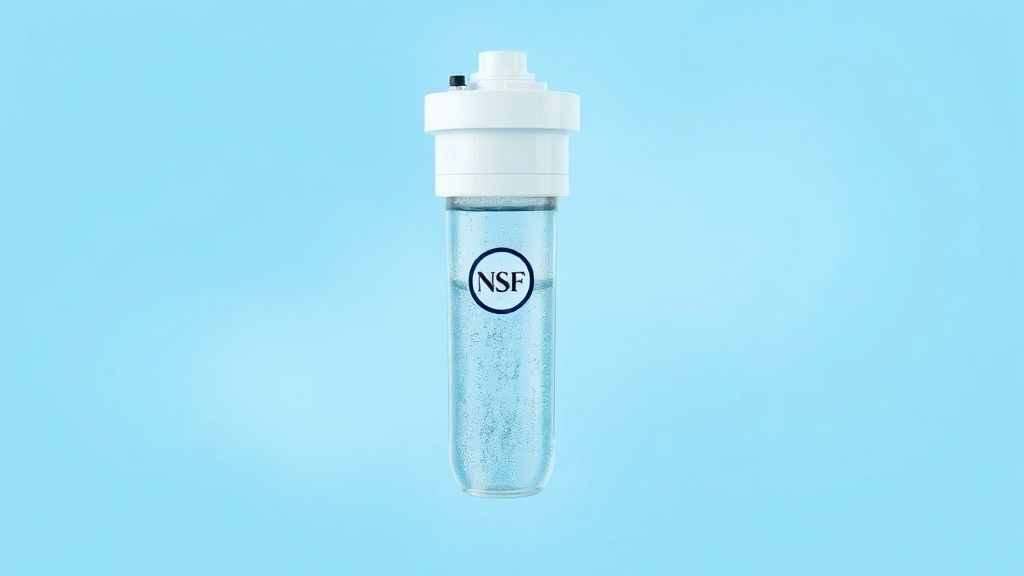 NSF 인증, 분야별 규격 예시 (watercolor 스타일)