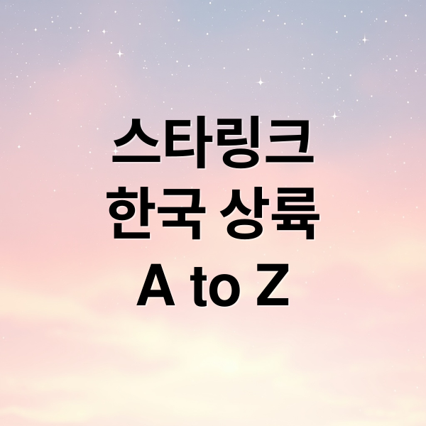 스타링크 한국 상륙! 요금제, 속도, 장단점, 가입 방법 A to Z 6
