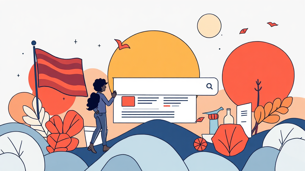 네이버 실시간 검색어 폐지 배경 (illustration 스타일)