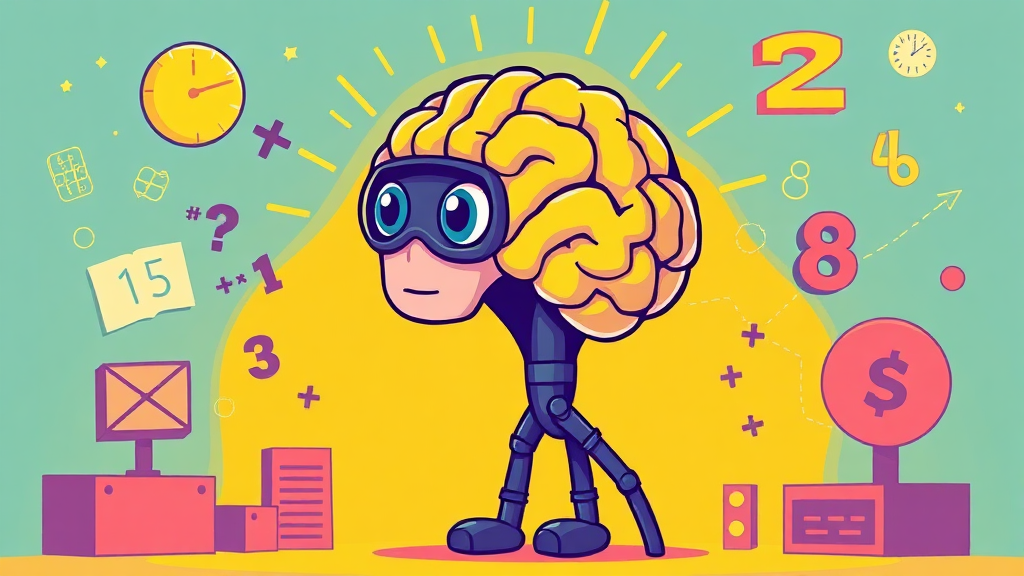 AI 수학 풀이의 의미와 미래 (cartoon 스타일)