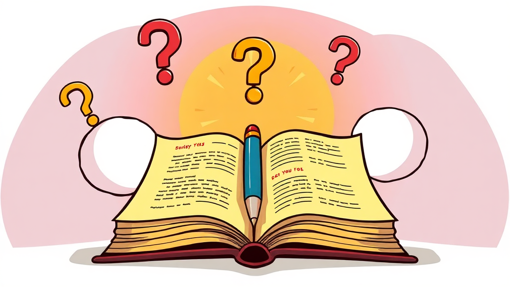 문제집, 어떻게 고를까? (cartoon 스타일)