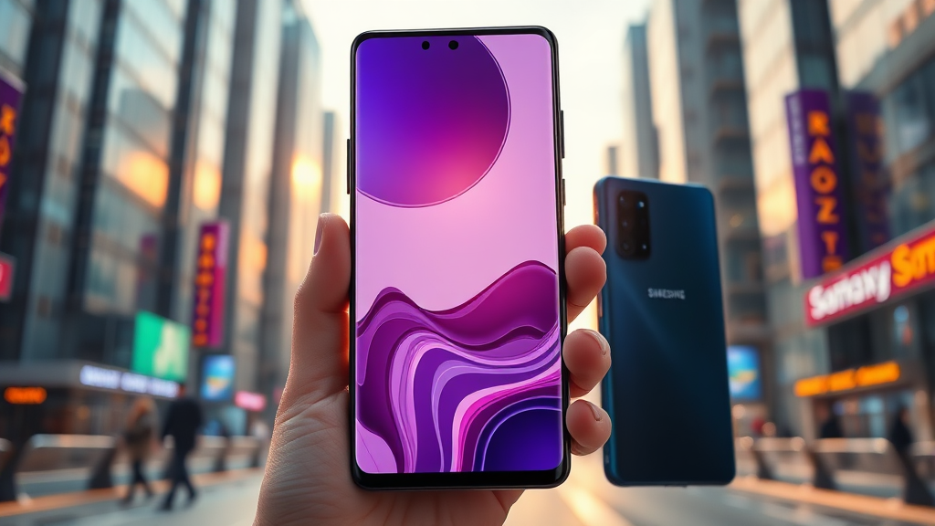 S26 출시일 및 라인업 (realistic 스타일)