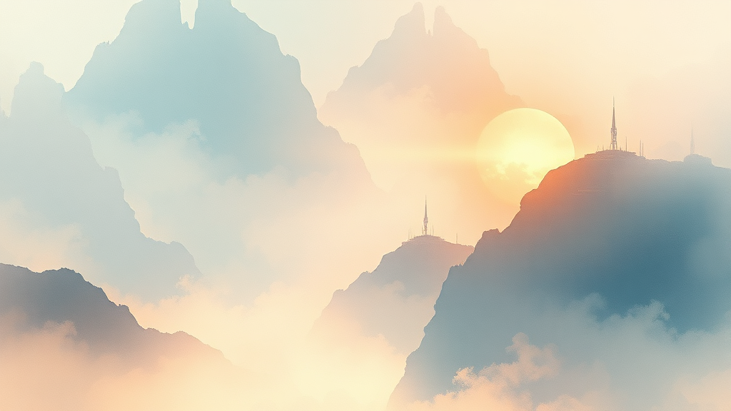 조립 PC, 왜 직접 해야 할까? (watercolor 스타일)