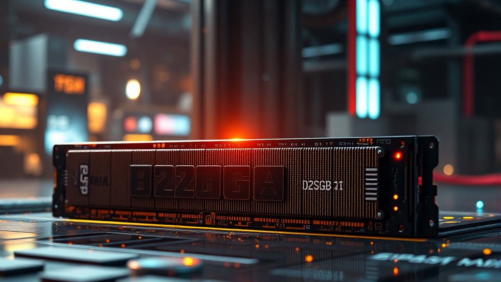 RAM(메모리) 선택: 최적의 조합은? (realistic 스타일)