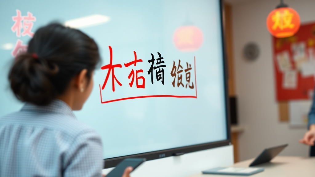 스마트보드 연동 꿀팁 (realistic 스타일)