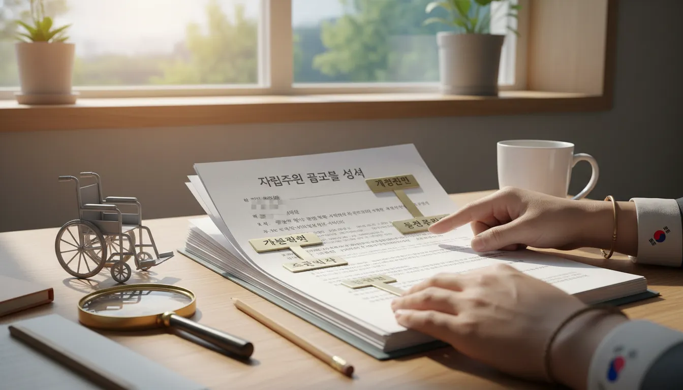 장애인 자립자금 저리 대여: 핵심 정보 개요