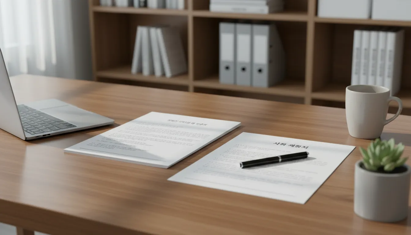 신청 절차 및 필수 제출 서류