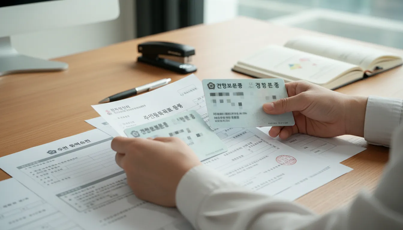 신청 방법과 준비물, 꼼꼼하게 확인하세요!