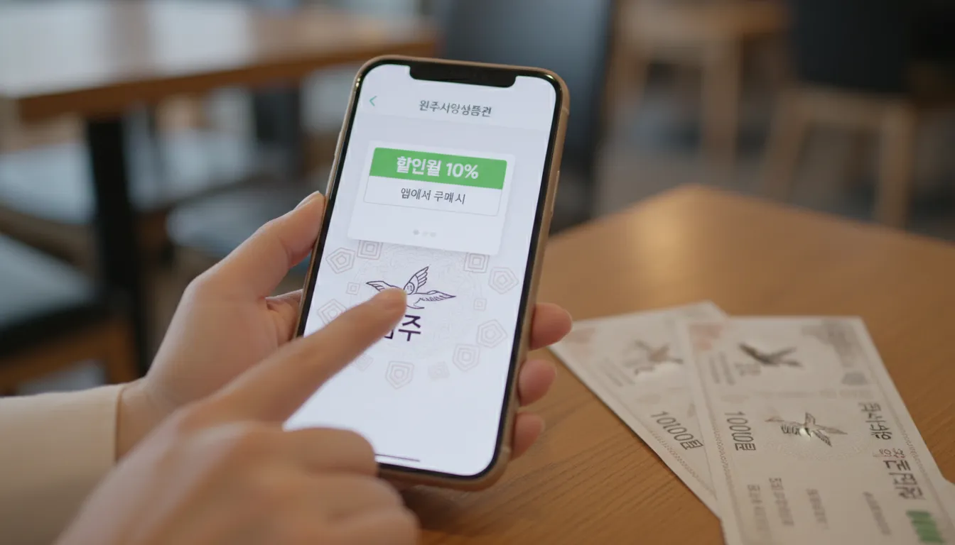 원주사랑상품권 활용 극대화를 위한 꿀팁