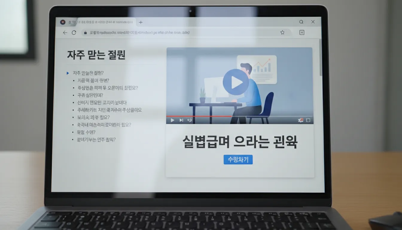 자주 묻는 질문 (FAQ) 및 추가 정보