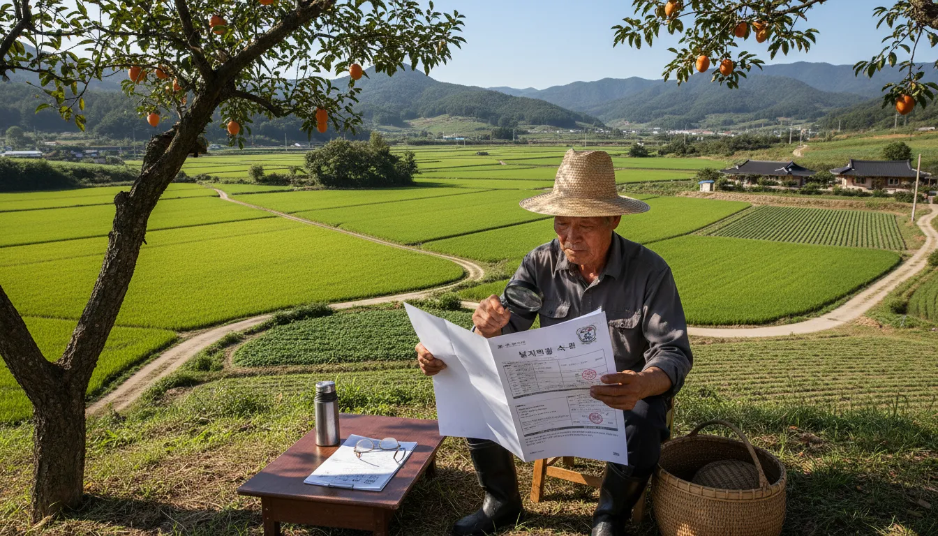 농지연금 신청 자격 조건: 꼼꼼히 확인하세요.