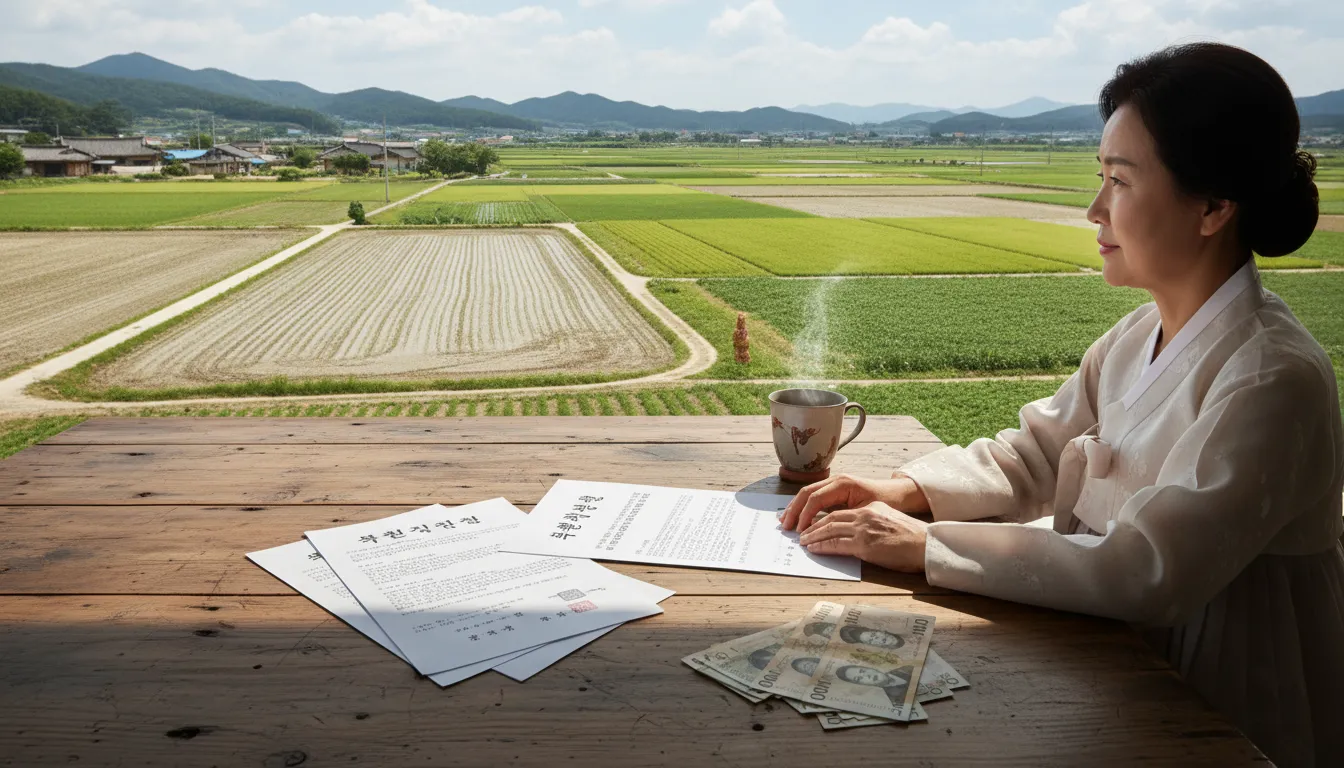 농지연금 지원 내용 및 지급 방식 안내