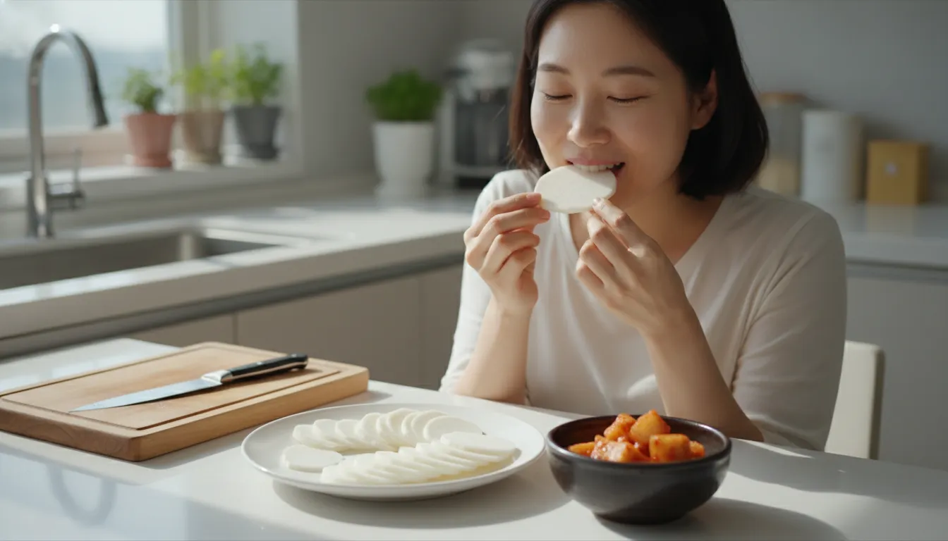 건강한 식단을 위한 콜라비 요리 활용 표