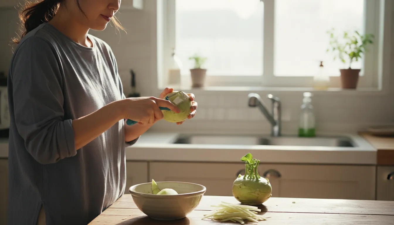 영양소 파괴 방지하는 콜라비 손질과 요리법