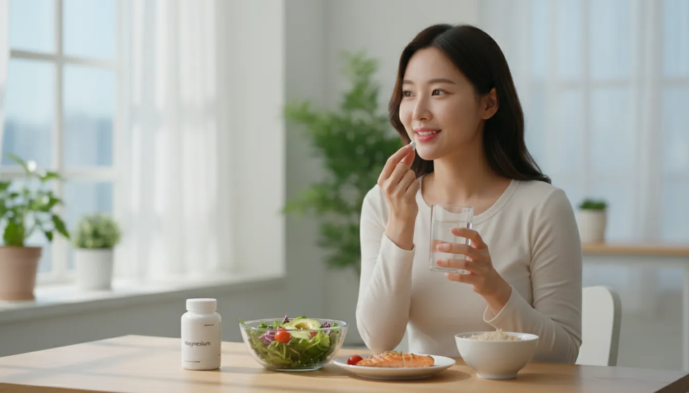 마그네슘 효능 부작용 복용법 눈 떨림 개선 영양제 고르는법 1