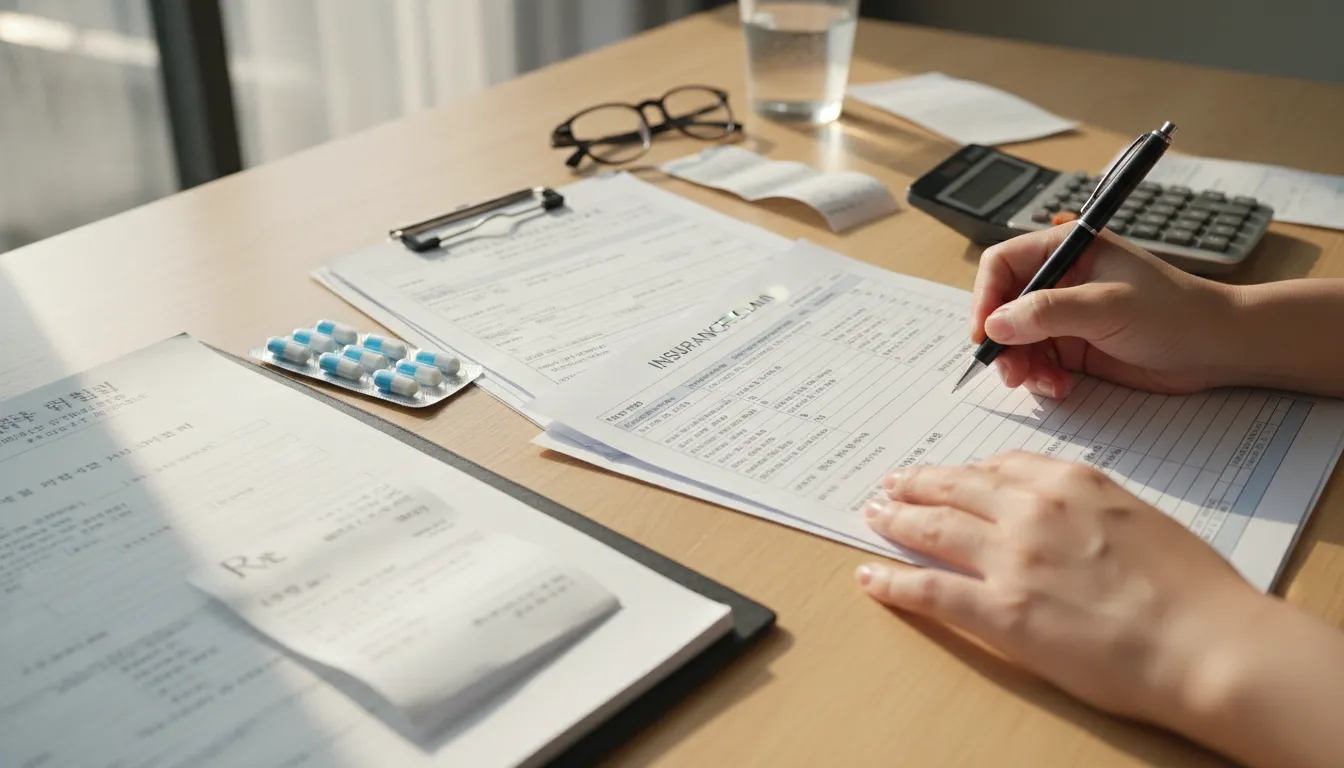 I109 질병코드 실비 청구 고혈압 약 처방 보상 한도 확인