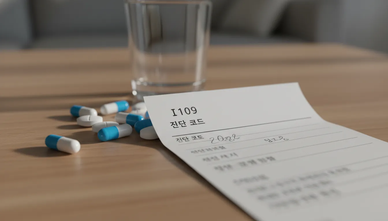 I109 질병코드, 정확히 무엇을 의미할까요?
