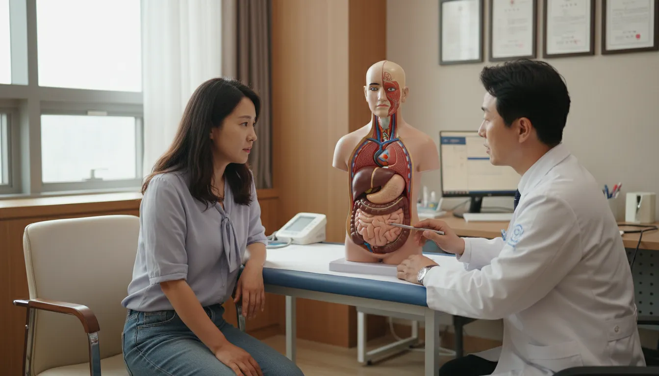 비뇨기 및 대장 질환과의 감별 진단