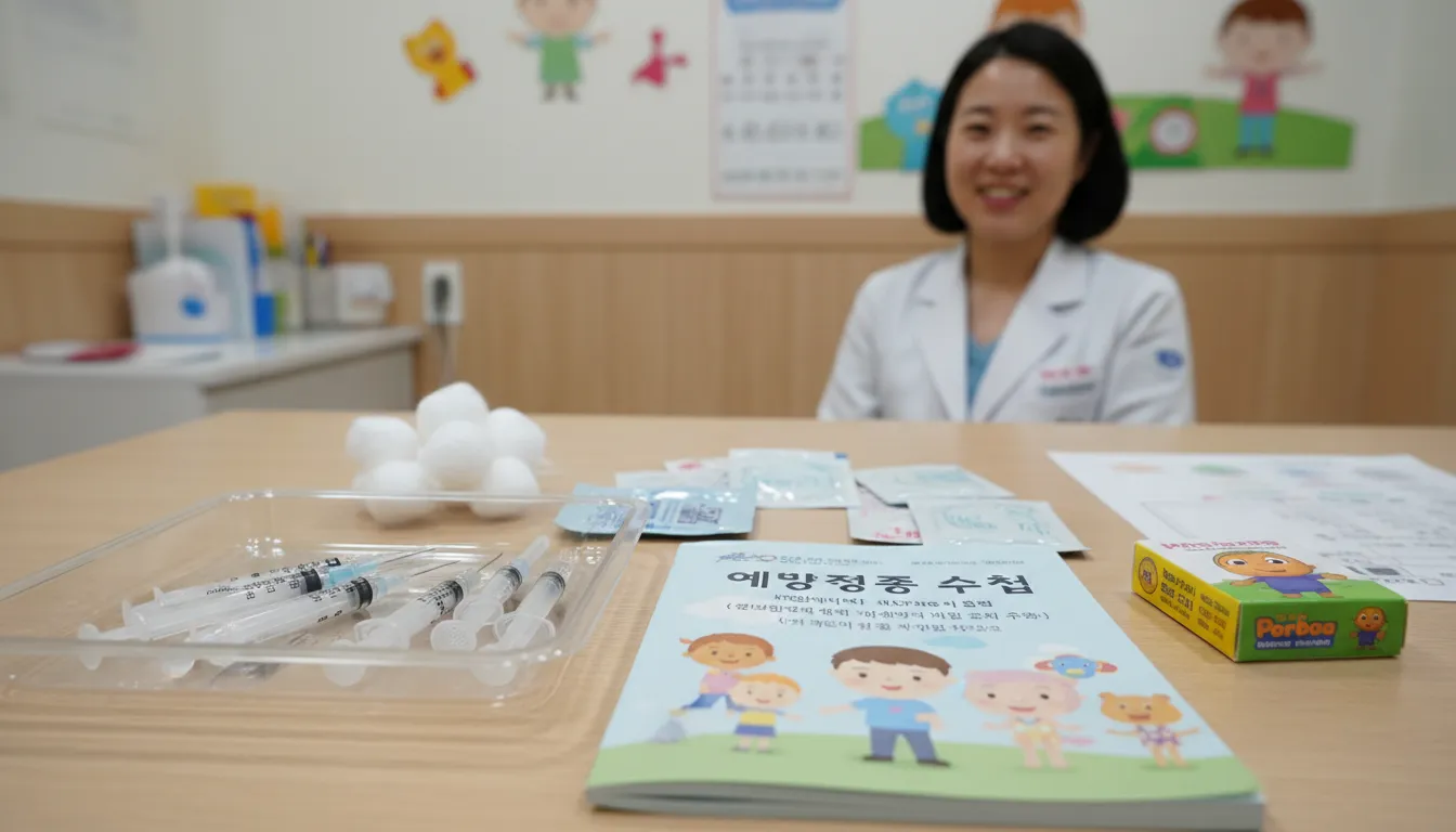 접종 횟수 및 백신 종류별 권장 시기