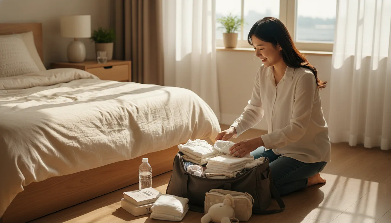 출산가방 리스트 제왕절개 조리원 필수템 누락 방지 체크리스트