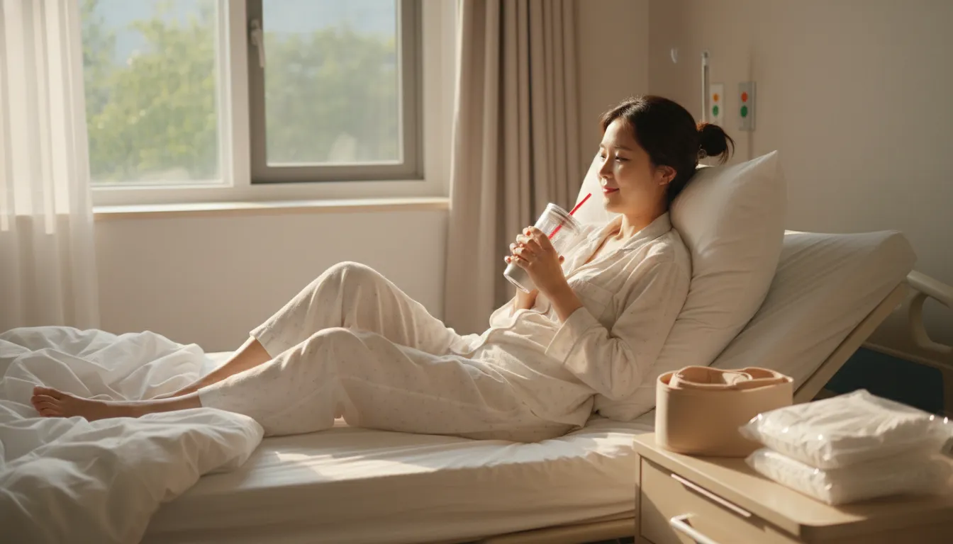 제왕절개 수술 직후 회복을 돕는 필수 아이템