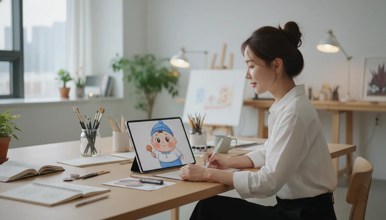 챗지피티 아기 이모티콘 만들기 프롬프트 실사 사진 캐릭터 변환 팁
