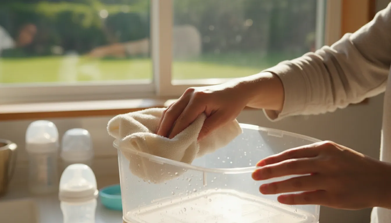 매일의 청결을 위한 픽셀 젖병소독기 기본 세척 방법