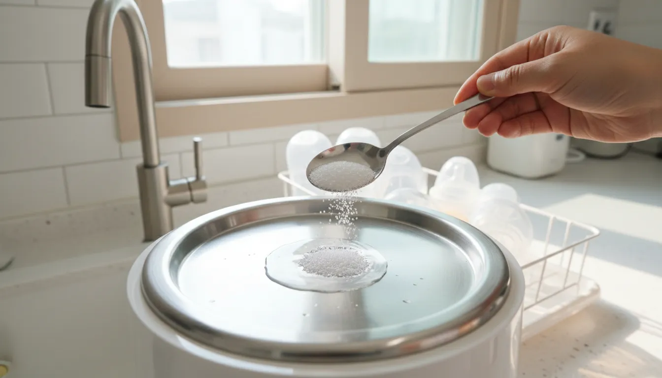 골치 아픈 물때, 구연산으로 완벽하게 제거하기