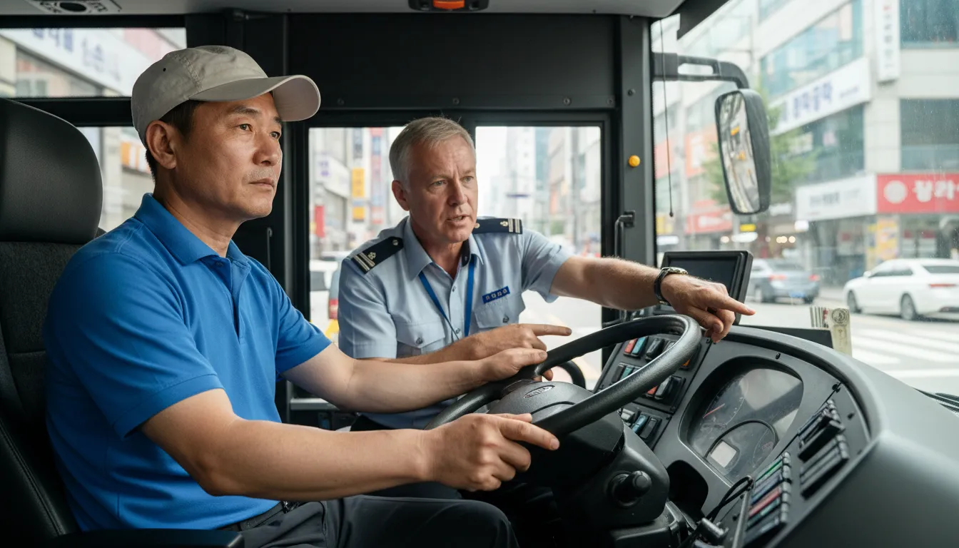 버스운전 자격시험 체험교육 신청 일정 예약 대기 인원 확인 1