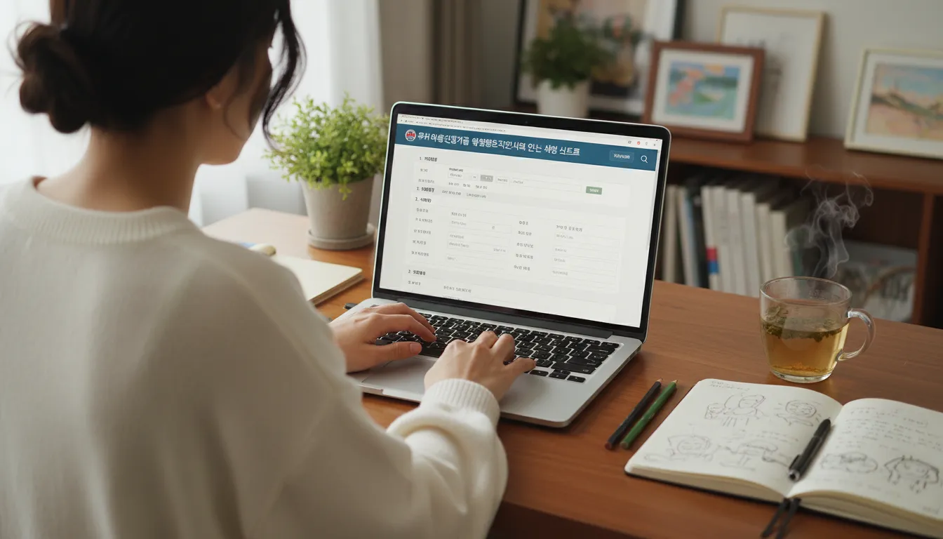 온라인 신청 절차와 필수 준비 서류