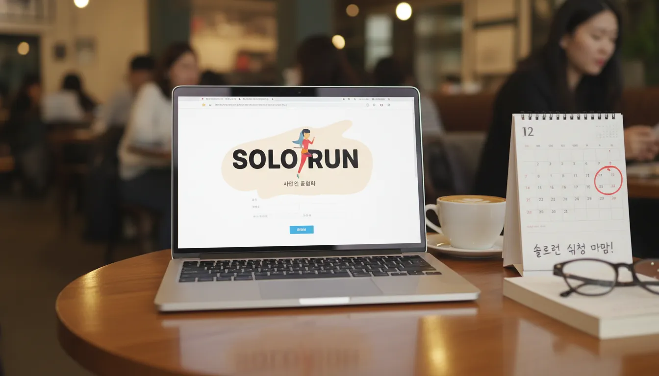 2026 나는솔로런 신청 일정 참가 자격 제한 요소 확인 1