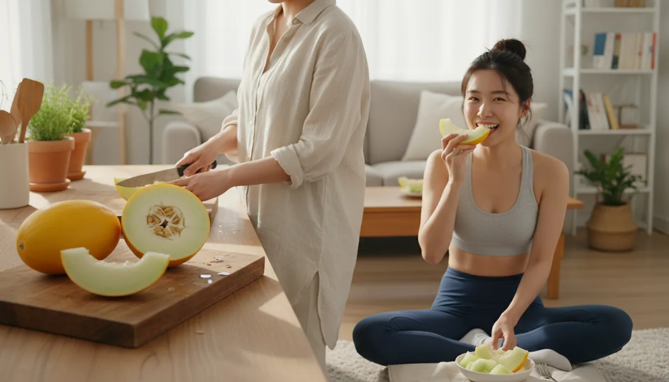 참외 효능 디시 다이어트 후기 당도 조절 및 1일 권장량 확인