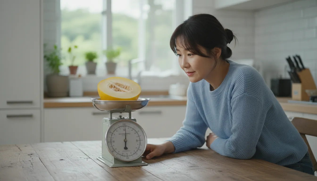 당뇨 환자를 위한 참외 적정 섭취량과 칼로리